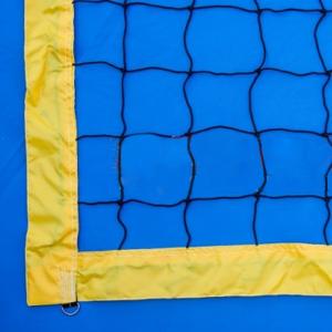 Купить Сетка для пляжного волейбола, обшитая с 4-х сторон, Д 2,2 мм в Щучье 