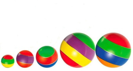Купить Мячи резиновые (комплект из 5 мячей различного диаметра) в Щучье 